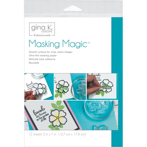 Masking Magic - Gina K. Design - 12 feuilles 5 x 7 po